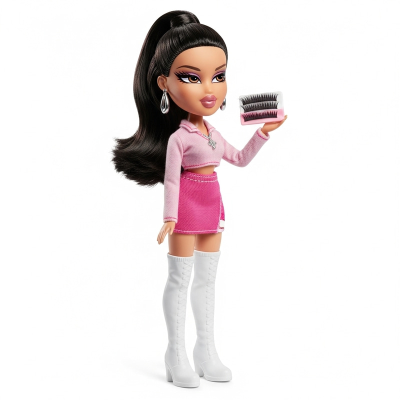 Stylish Latina Bratz Doll as Lash Stylist Stylish Latina Bratz Doll as Lash Stylist