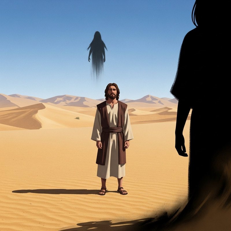 Desert Temptation: Jesus' Spiritual Struggle Desert Temptation: Jesus' Spiritual Struggle