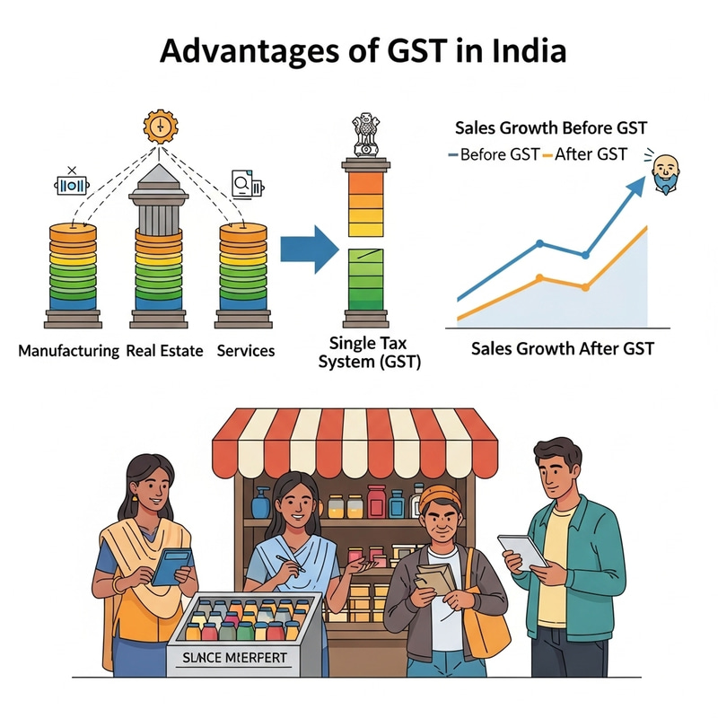 Benefits of GST in India