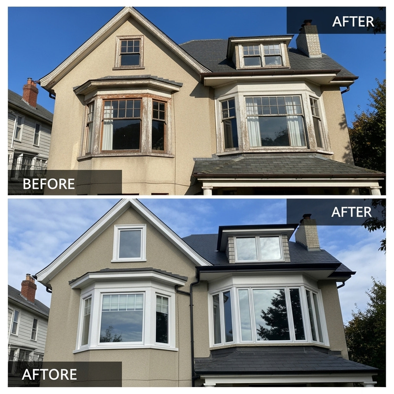 Home Window Replacement: Before & After Transformation Home Window Replacement: Before & After Transformation