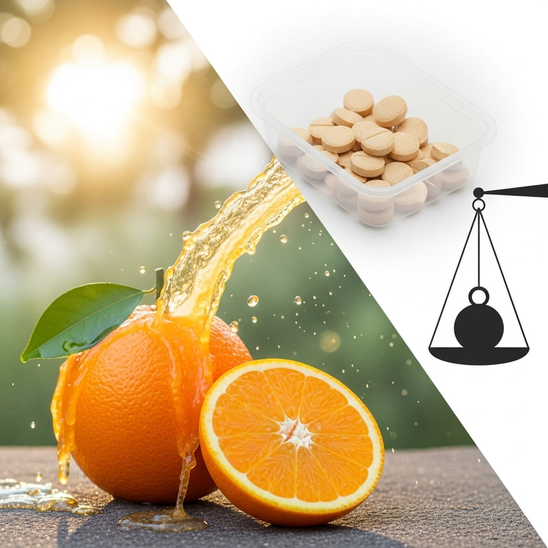 Natural Vitamin C vs. Synthetic Vitamin C: Which is Better? Natural Vitamin C vs. Synthetic Vitamin C: Which is Better?