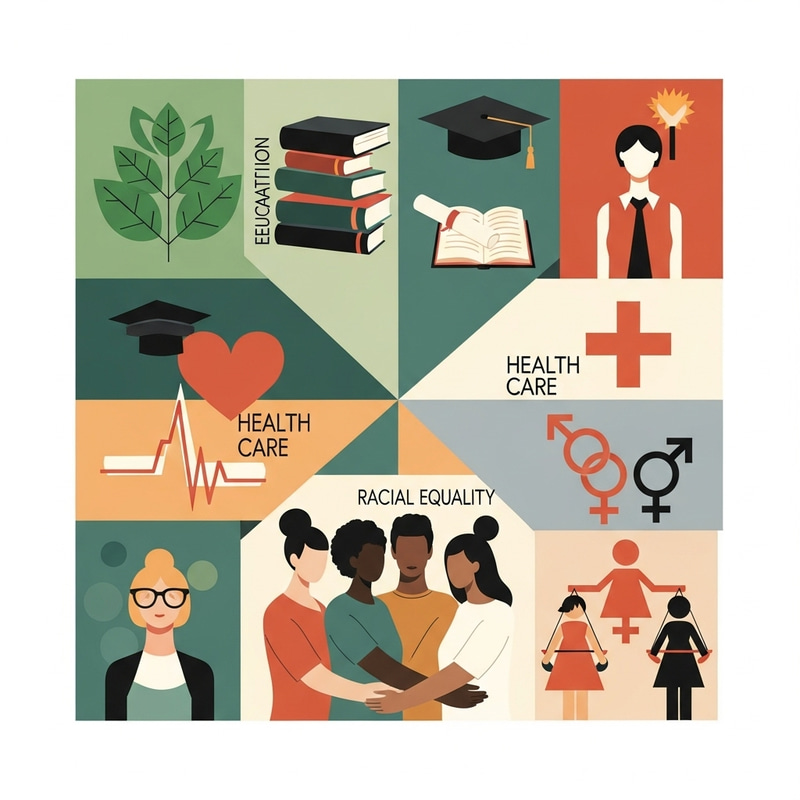 Simple Social Issues Art | Minimalist Global Themes Illustration Simple Social Issues Art | Minimalist Global Themes Illustration