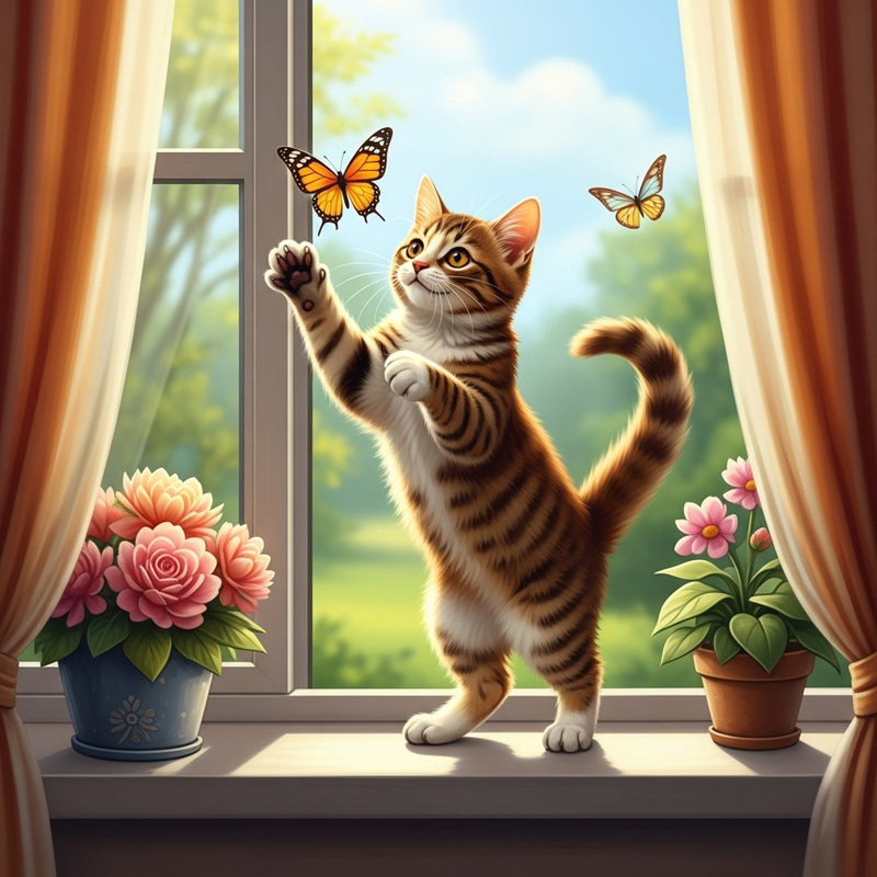 Adorable Cat Image: Expressing Grace and Curiosity | Website Name