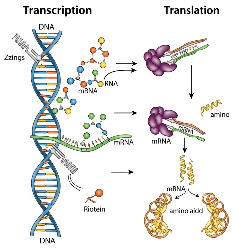 DNA Transcription and Translation Explained DNA Transcription and Translation Explained