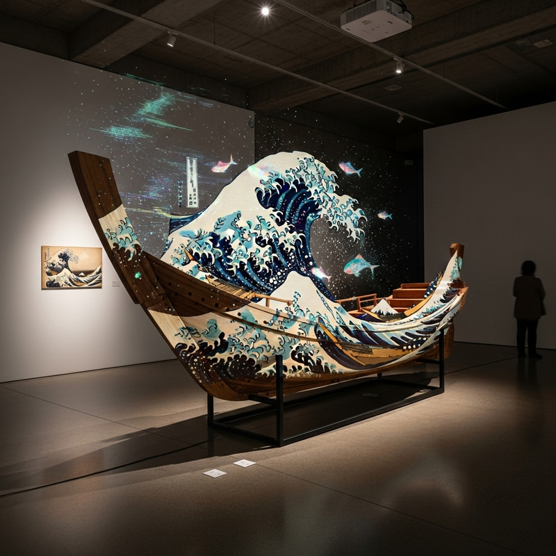 Traditional Art with a Contemporary Twist Traditional Art with a Contemporary Twist