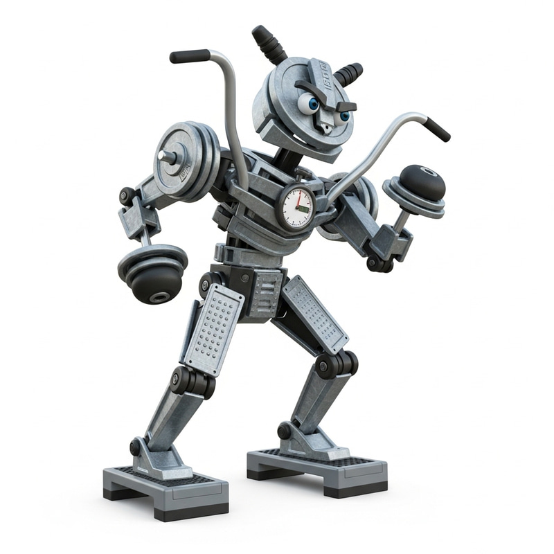 Unique Gym Equipment Mascot Design for Brand Growth Unique Gym Equipment Mascot Design for Brand Growth