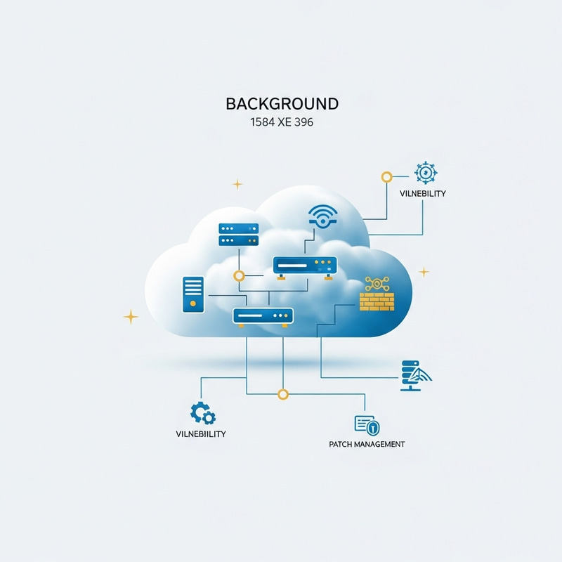 Professional Cloud Security LinkedIn Background Design Professional Cloud Security LinkedIn Background Design