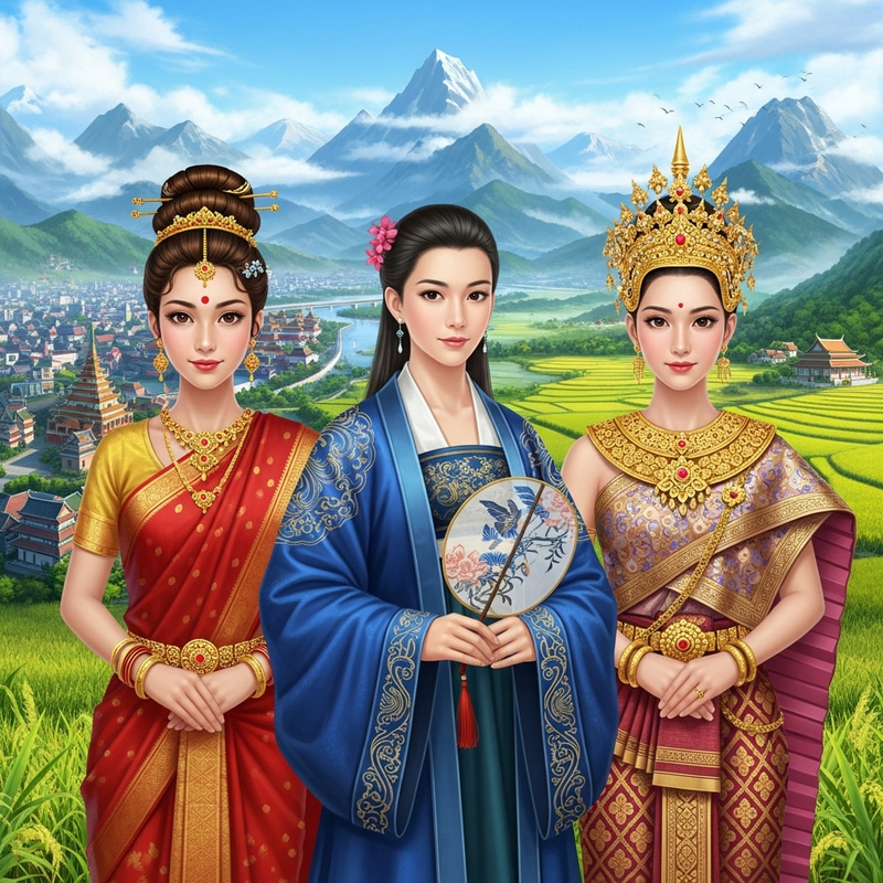 Disney Princesses in Asia: South, East & Southeast Asian Royalty Disney Princesses in Asia: South, East & Southeast Asian Royalty