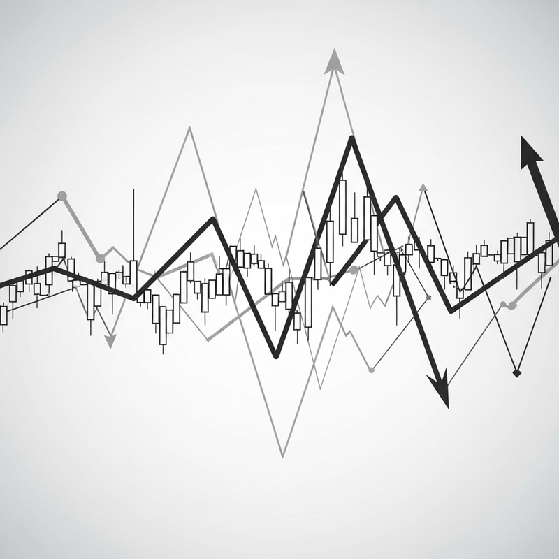 Minimalistic Financial Markets Art Representation Minimalistic Financial Markets Art Representation