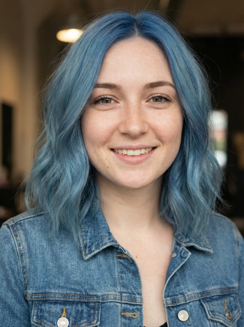 What Would I Look Like with Blue Hair? What Would I Look Like with Blue Hair?