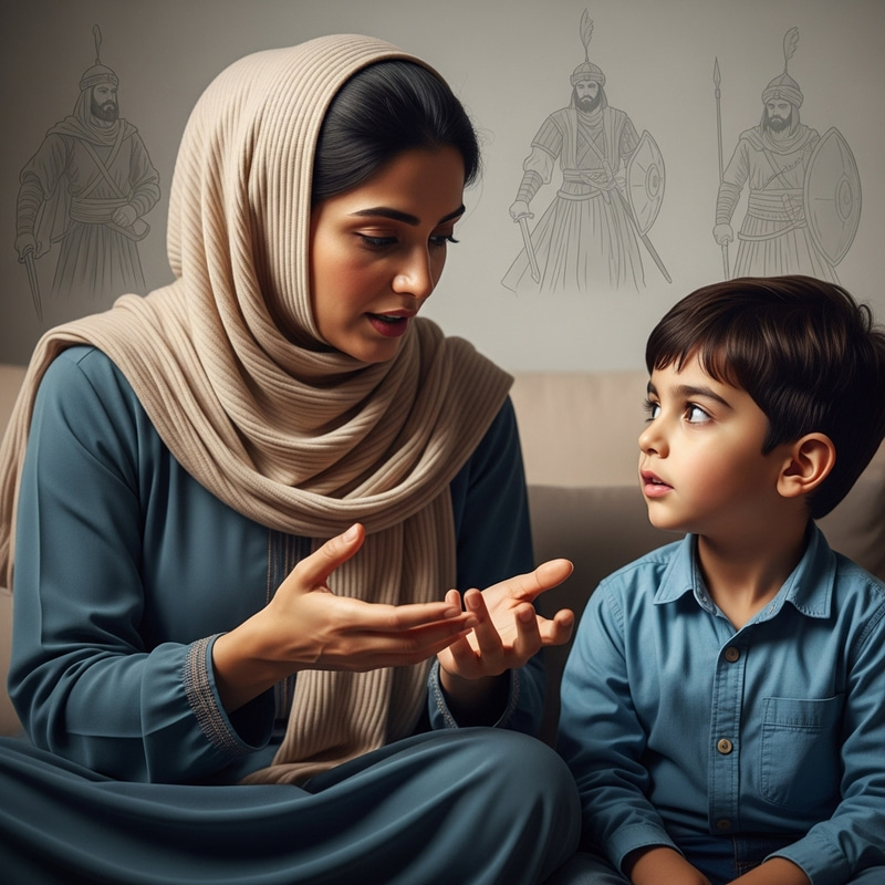 Captivating Tales of Muslim Warriors | Artistic Depiction Captivating Tales of Muslim Warriors | Artistic Depiction