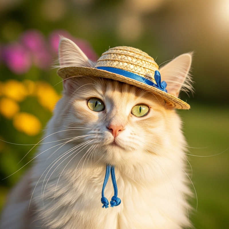 Stylish Cat in Hat | Cutest Kitty Picture Ever Stylish Cat in Hat | Cutest Kitty Picture Ever