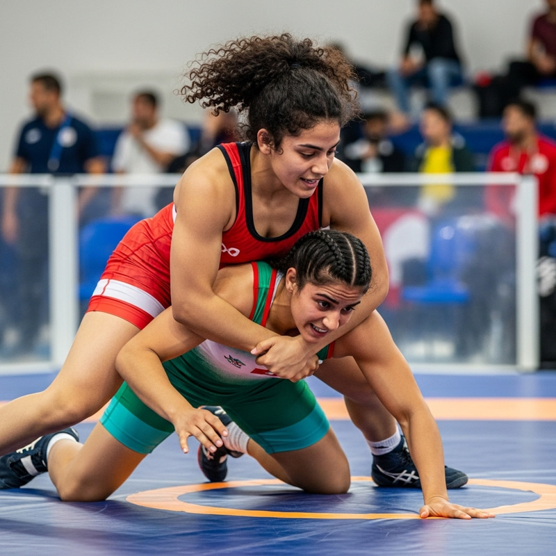 Algerian vs Moroccan Friendly Wrestling Match Algerian vs Moroccan Friendly Wrestling Match