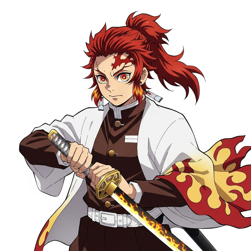 Rengoku Kyojuro: Fiery Passionate Warrior | Golden Blade Master