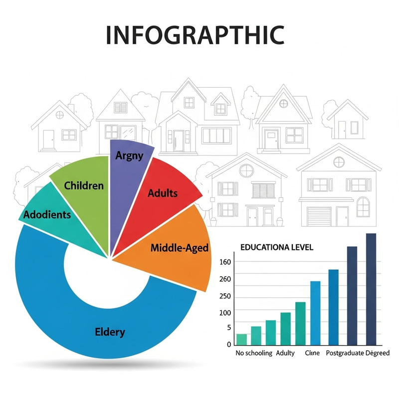 Key Characteristics of Hypothetical Population: Age Groups, Education Levels & Socio-Economic Status Key Characteristics of Hypothetical Population: Age Groups, Education Levels & Socio-Economic Status