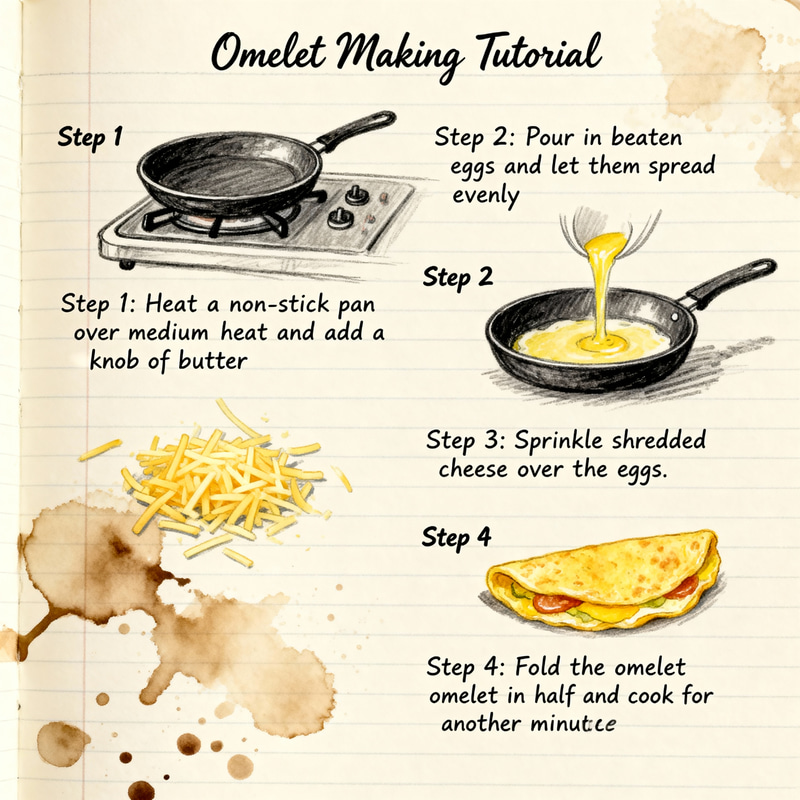 Easy Steps to Make the Perfect Omelet Easy Steps to Make the Perfect Omelet
