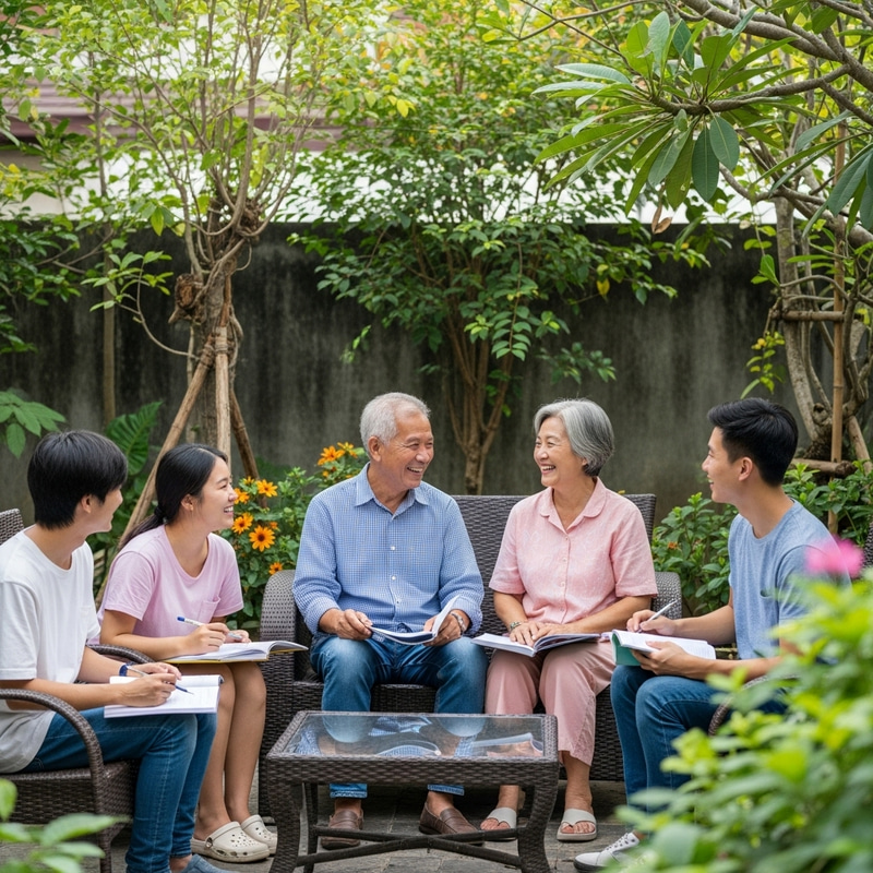 Happiness and Learning in Chiang Mai Homestay Happiness and Learning in Chiang Mai Homestay