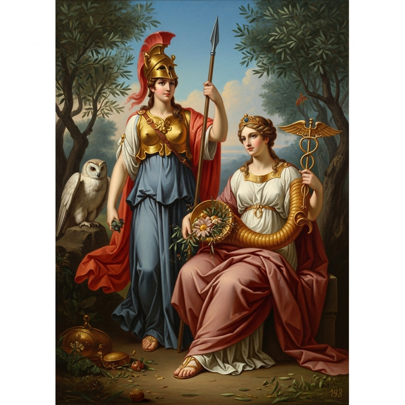 Athena & Concordia: Rubens' Divine Masterpiece