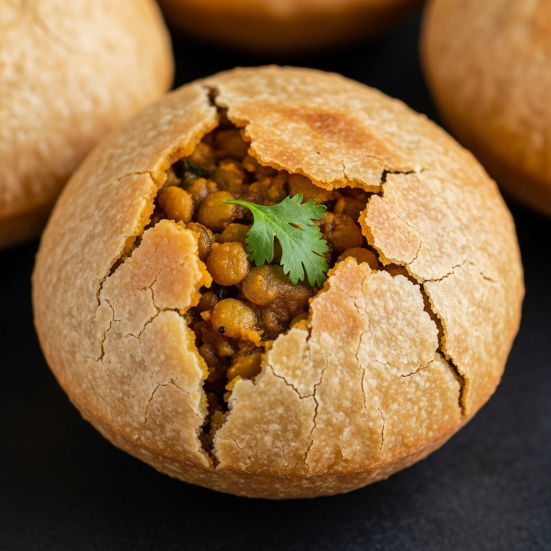 Authentic Indian Kachori: Irresistibly Crispy Snack Authentic Indian Kachori: Irresistibly Crispy Snack