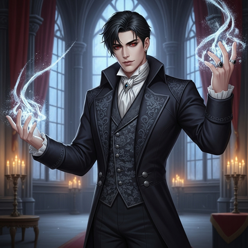 Exo Suho Vampire: Charismatic Supernatural Creature with Red Eyes & Ice Powers Exo Suho Vampire: Charismatic Supernatural Creature with Red Eyes & Ice Powers