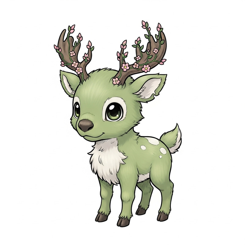 Adorable Baby Moose Pokémon Design Adorable Baby Moose Pokémon Design