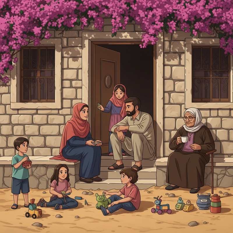 Gaza Family Portrait: Capturing the Essence of life in Gaza