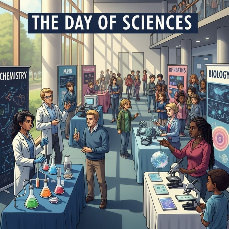The Day of Sciences: Explore Diverse Experiments The Day of Sciences: Explore Diverse Experiments