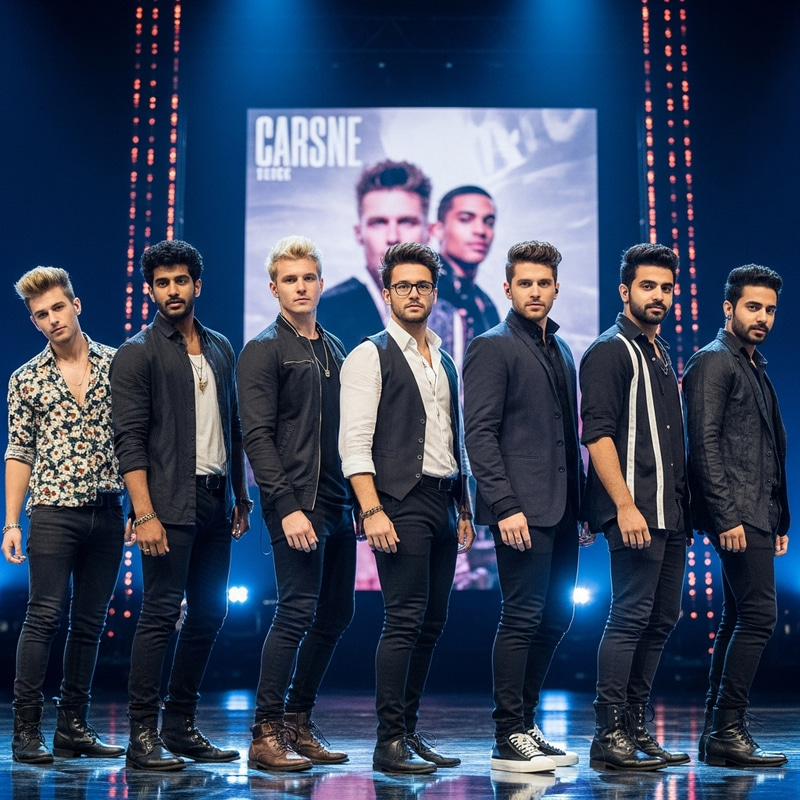 Dazzling BTS Band Members on Stage Dazzling BTS Band Members on Stage