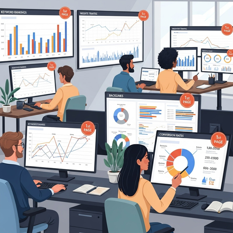 Leading SEO Agency for Top Google Rankings | 1st Page Experts