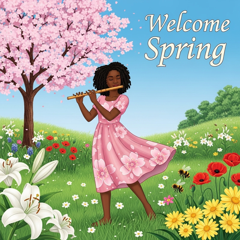 Spring Beat: Capturing the Essence of Welcoming Spring