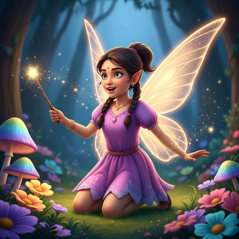 Captivating Fairy Girl Story in Enchanted Forest | Fantasy Artwork Captivating Fairy Girl Story in Enchanted Forest | Fantasy Artwork