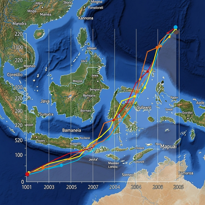 Population Increase in Indonesia: Visual Data and Statistics Population Increase in Indonesia: Visual Data and Statistics