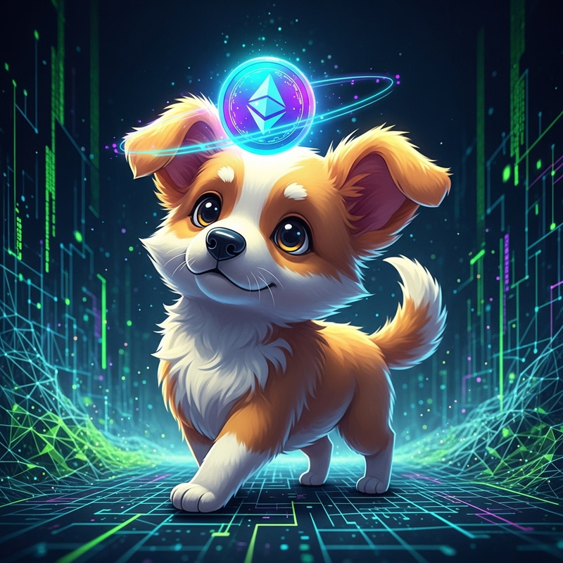 BabyDoge Coin Mascot: Adorable Digital Dog Design BabyDoge Coin Mascot: Adorable Digital Dog Design