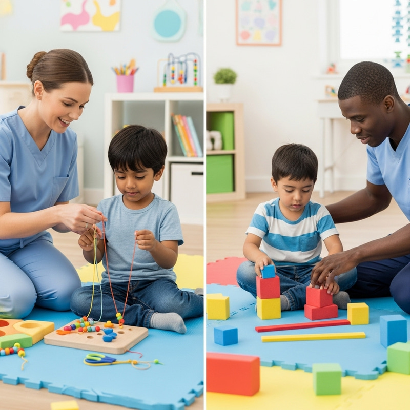 Pediatric Occupational Therapy: Engaging Hand-Eye Activities for Children