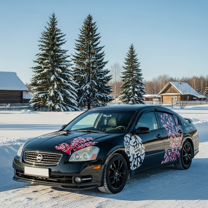 2005 Nissan Maxima in Japanese Style in Russia 2005 Nissan Maxima in Japanese Style in Russia