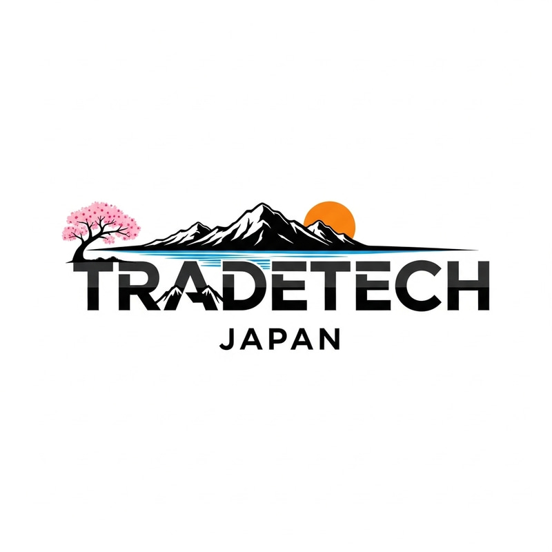 Nature-Inspired TRADETECH JAPAN | Harmonious Logo Design Nature-Inspired TRADETECH JAPAN | Harmonious Logo Design