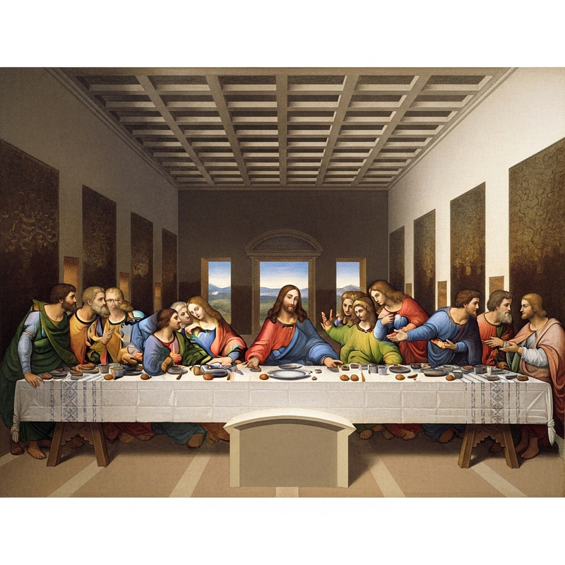 The Last Supper by Leonardo da Vinci - A Masterpiece The Last Supper by Leonardo da Vinci - A Masterpiece