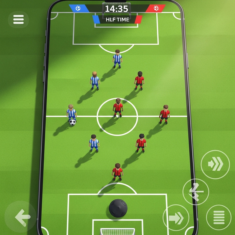 Synchronized Line-Up in Mobile Soccer Game | Master Strategy Synchronized Line-Up in Mobile Soccer Game | Master Strategy