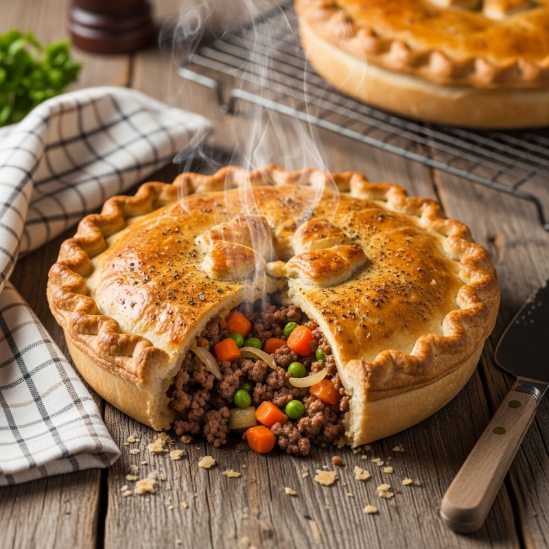 Homemade Beef Pie Recipe | Fresh and Delicious Homemade Beef Pie Recipe | Fresh and Delicious