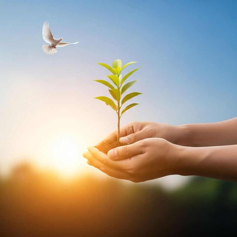 Symbol of Stewardship and Spiritual Artwork Symbol of Stewardship and Spiritual Artwork