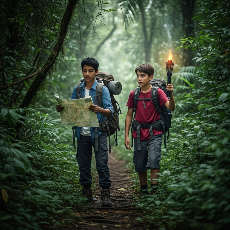 Exploring the Jungle: Boys' Adventure