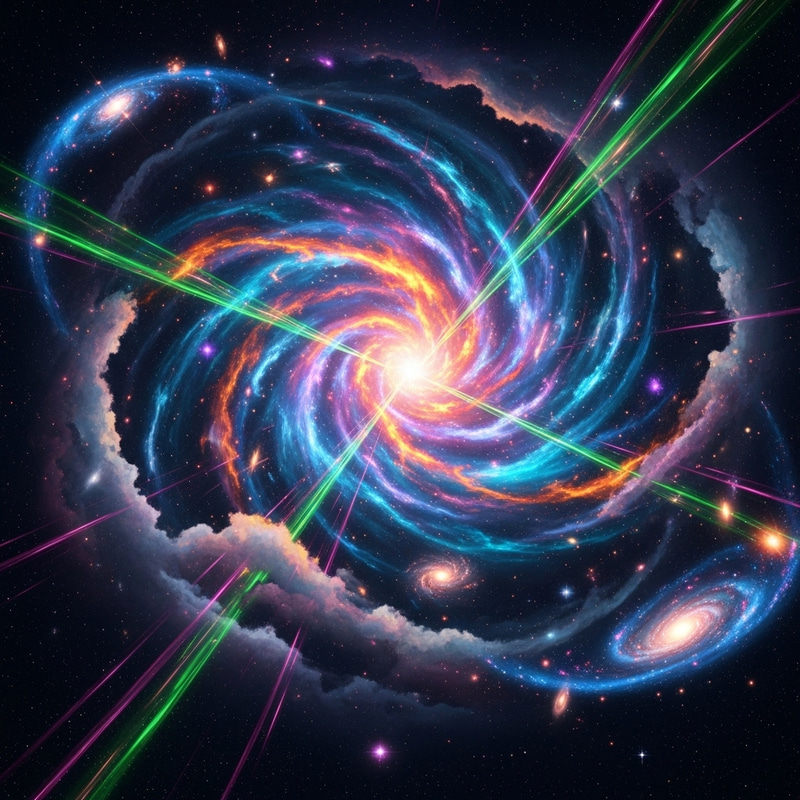 Gog - Colorful Energy Vortex Concept