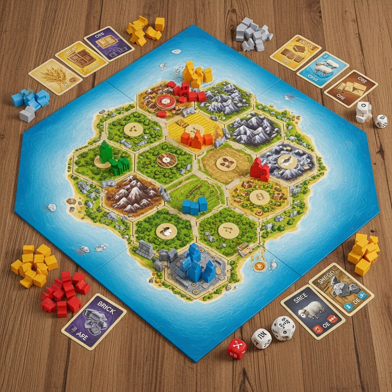 Catan Board Game: Strategy, Tiles, Cards & More Catan Board Game: Strategy, Tiles, Cards & More