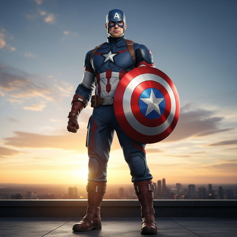 Captain America Image - Marvel's Superhero Captain America Image - Marvel's Superhero