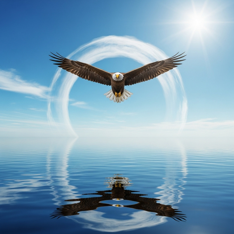 Free as an Eagle: Majestic Soaring in Vast Sky Free as an Eagle: Majestic Soaring in Vast Sky