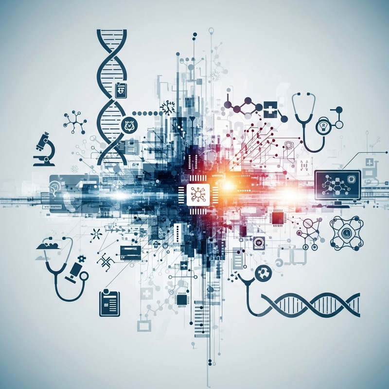 Abstract Medical Technology | Artwork Symbolizing Modern Science Abstract Medical Technology | Artwork Symbolizing Modern Science