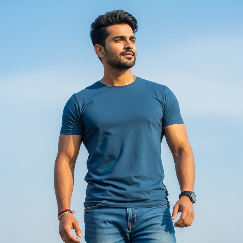 Handsome Indian Man Prabhas | Stylish Outdoors Look Handsome Indian Man Prabhas | Stylish Outdoors Look