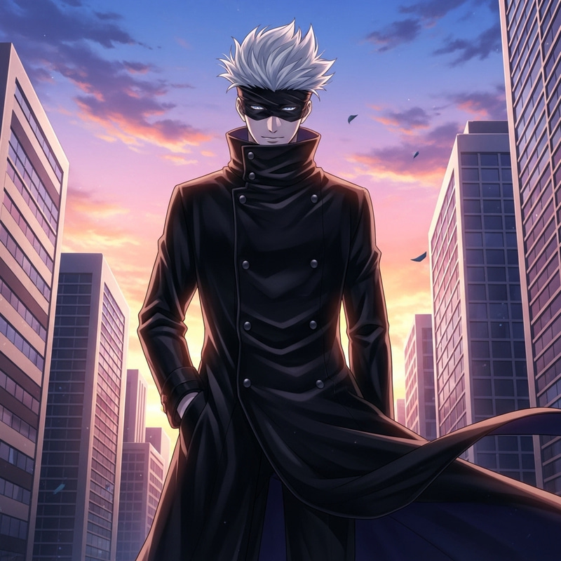 Gojo - Urban Enigma with Mystical Aura Gojo - Urban Enigma with Mystical Aura