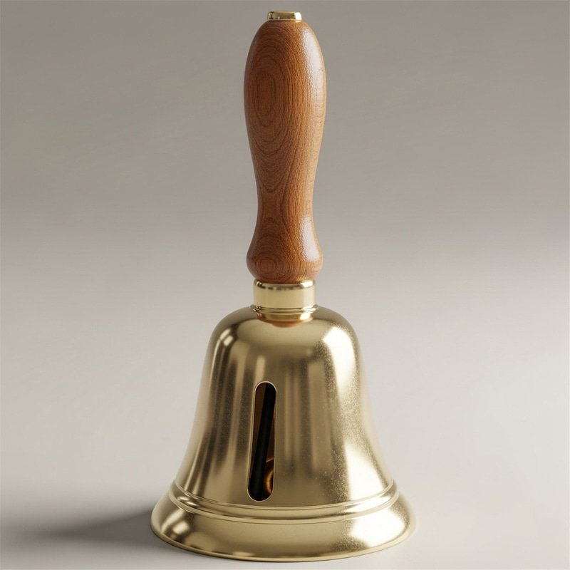 Generate a Small Handbell with a Short Handle