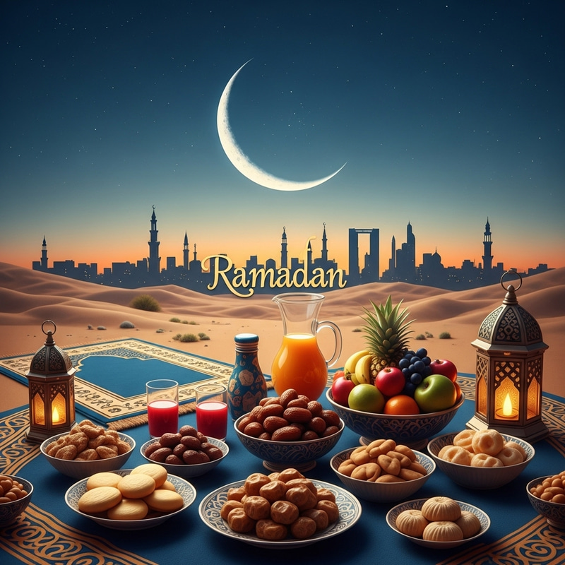 Ramadan Spirituality: Capturing Tranquility & Fasting Feast Ramadan Spirituality: Capturing Tranquility & Fasting Feast
